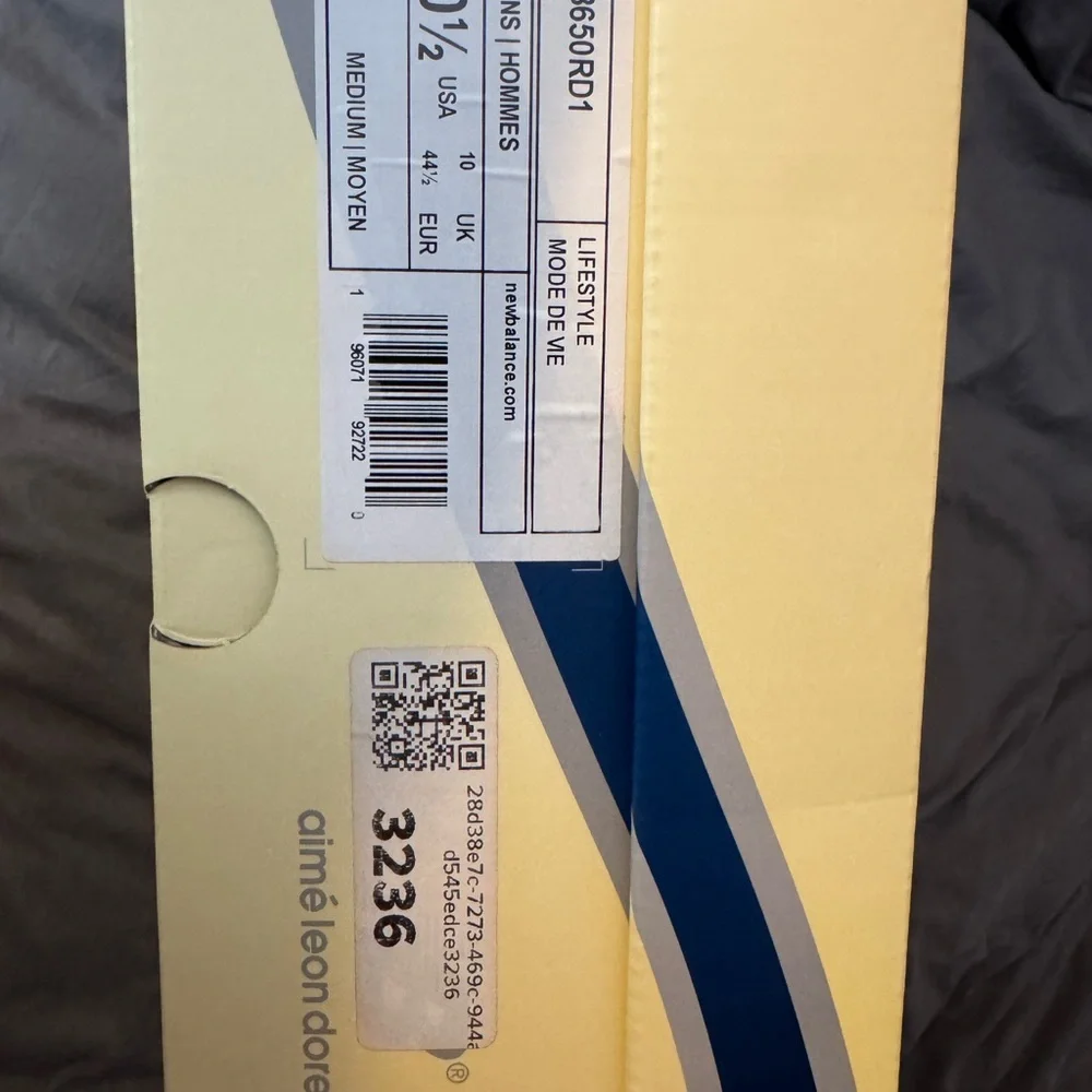 New Balance 650R Men's Sneakers - White & Navy